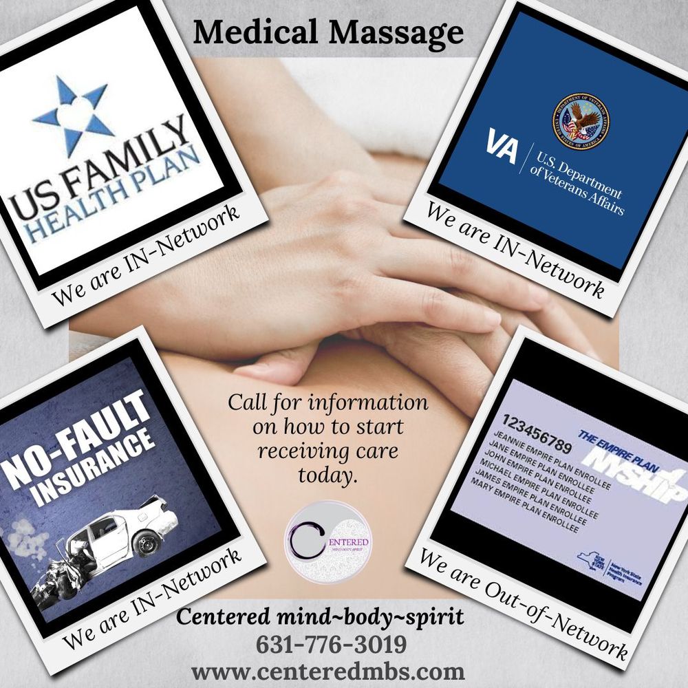 Centered mind body spirit Logo