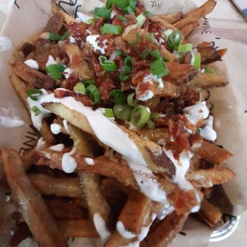 Bo & Vine Burger - Bacon RANCH PILE - Burgers Near Me - Eugene, Oregon