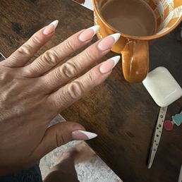 Traditional French tip
