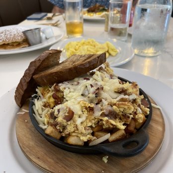 Milkstand - Piglet skillet scramble - Breakfast & Brunch Near Me - Ithaca, New York Milkstand - Piglet skillet scramble - Breakfast & Brunch Near Me - Ithaca, New York