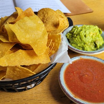 Mal Pan - Chips, Guac and Salsa ($11) - Mexican Near Me - Charlotte, North Carolina