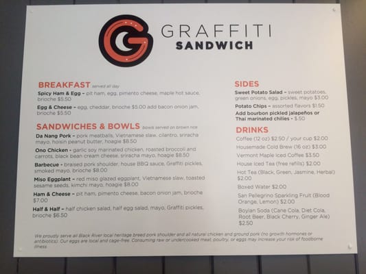 Photo of Graffiti Sandwich - Brattleboro, VT, US.