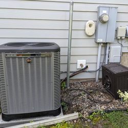 Summit Air Heating and Cooling - Exterior AC unit install