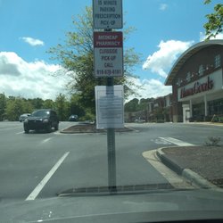 Medicap Pharmacy - You can call ahead or while in your parking space. They will bring the order out to you!