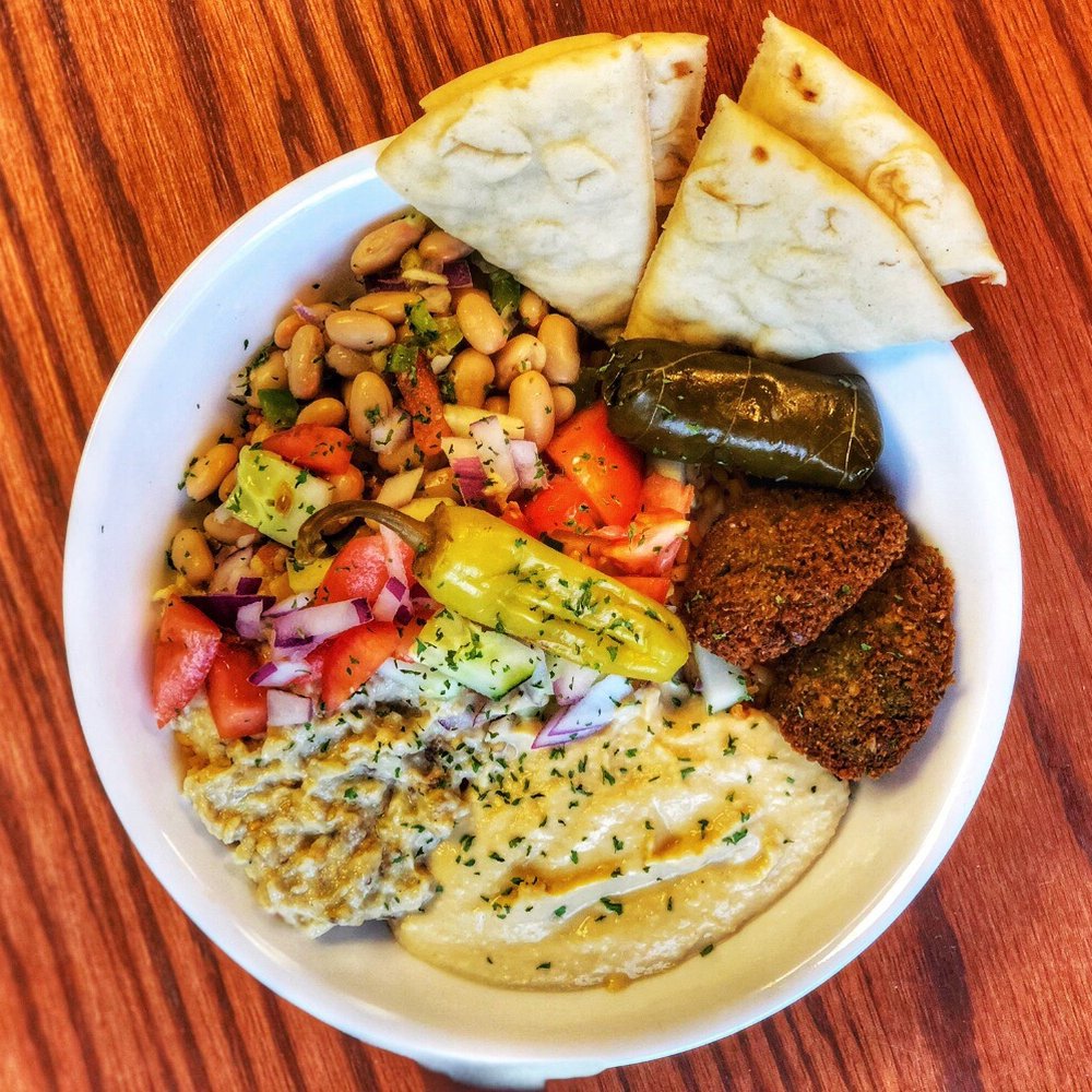Troy Grille - Veggie Plate - Mediterranean Near Me - Kent, Ohio Troy Grille - Veggie Plate - Mediterranean Near Me - Kent, Ohio