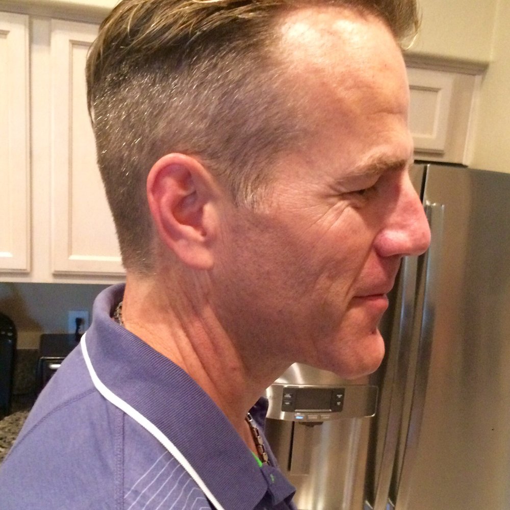 Pucci Salon - Side shot. Even with the receding hair line it looks good - Hair Salons Near Me - Scottsdale, Arizona Pucci Salon - Side shot. Even with the receding hair line it looks good - Hair Salons Near Me - Scottsdale, Arizona