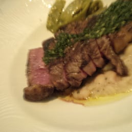 Yes, I can love your $56 Sirloin Steak... Med-Rare perfectly grilled.