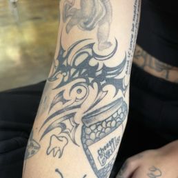 the cover up tattoo sara did the cover up tattoo sara did