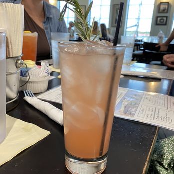 St Augustine Fish Camp - Mocktail - something something strawberry something. It was tremendous! - Seafood Near Me - St Augustine, Florida