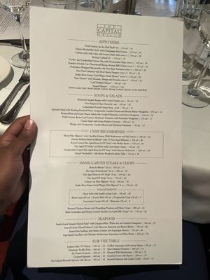 Menu photo 1 The Capital Grille Raleigh, NC Menu photo 1 The Capital Grille Raleigh, NC