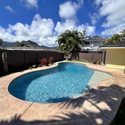 Lokahi Pools - Pool after pool equipment installation and Weekly Pool Service