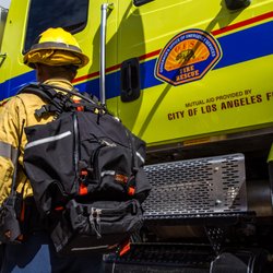 Los Angeles Fire Department Foundation - Dehydration is a firefighter's worst enemy. In 2019 we bought all LAFD firefighters a hydration backpack to combat their thirst during fires