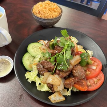 Pho Viet - Beef steak cubes cooked in brown sauce -- soo good! - Vietnamese Near Me - Pleasant Hill, California