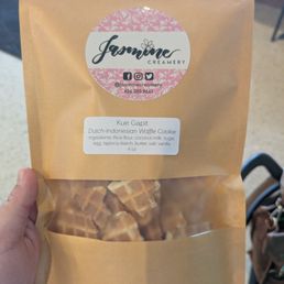 Bag of kue gapit. Coconutty and yummy!