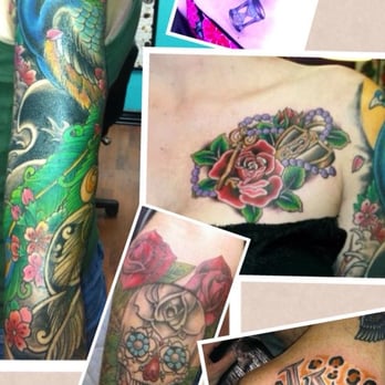 Electric Soul Tattoo - With the exception of the skull, the rest of these were done at Electric Soul. - Tattoo Near Me - Lancaster, California Electric Soul Tattoo - With the exception of the skull, the rest of these were done at Electric Soul. - Tattoo Near Me - Lancaster, California