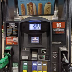 QuikTrip - Pump 16 interface. At first, I was going to use pump 15, but the card reader had an error.