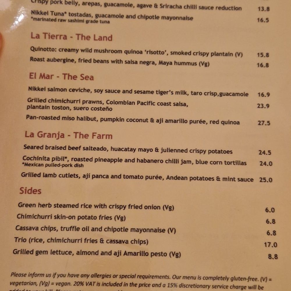Paladar - Latin American Near Me - London, LND Paladar - Latin American Near Me - London, LND