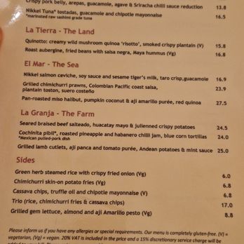 Paladar - Latin American Near Me - London, LND
