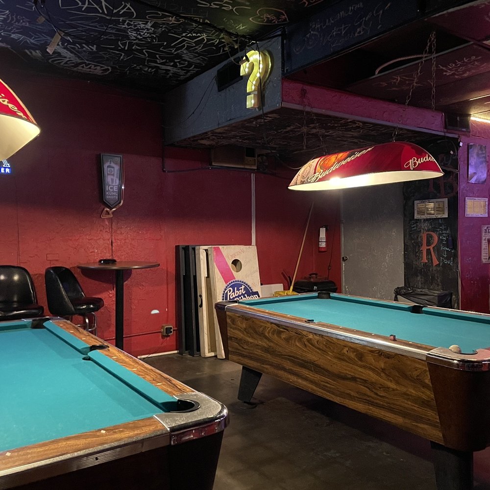 The Yellow Brick Road Pub - two pool tables - Dive Bars Near Me - Tulsa, Oklahoma