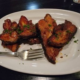 The best thing if the meal but wasn't special. It was well cooked but tasted like any ole BBQ sauce The best thing if the meal but wasn't special. It was well cooked but tasted like any ole BBQ sauce