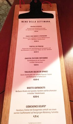 Menu photo 3 L'Osteria Hamburg, HH Menu photo 3 L'Osteria Hamburg, HH