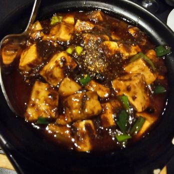 Lao Sze Chuan - K7 - Mapo Tofu w/ Beef - - Szechuan Near Me - North Bethesda, Maryland Lao Sze Chuan - K7 - Mapo Tofu w/ Beef - - Szechuan Near Me - North Bethesda, Maryland