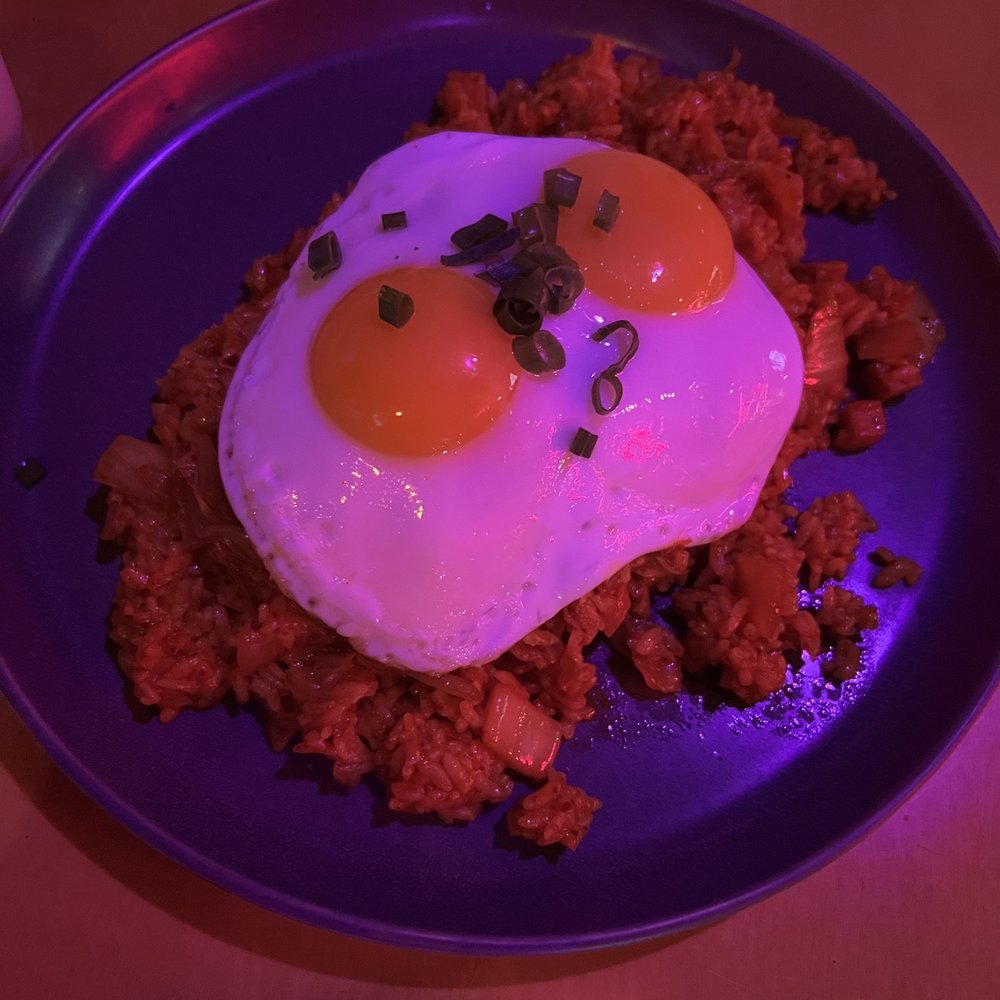 Soju Bang - Kim Chee fried rice w/egg - Bars Near Me - Honolulu, Hawaii Soju Bang - Kim Chee fried rice w/egg - Bars Near Me - Honolulu, Hawaii