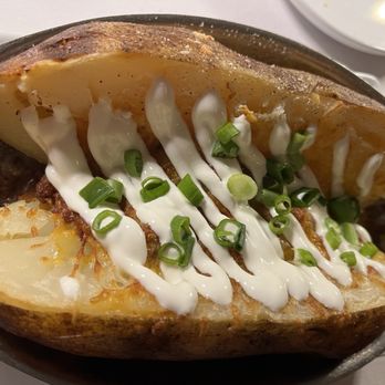 Prime Bistro Wine Bar - Loaded XL Baked Potato - Steakhouses Near Me - Morehead City, North Carolina