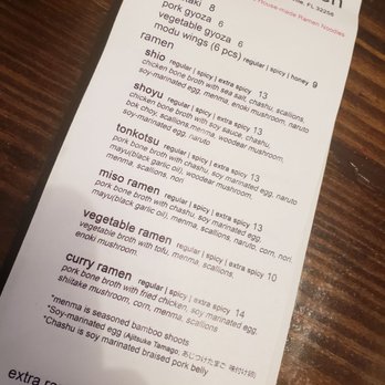 Modu Ramen - Ramen Near Me - Jacksonville, Florida