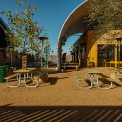 Camp 1604 - Outdoor space with plenty of seating