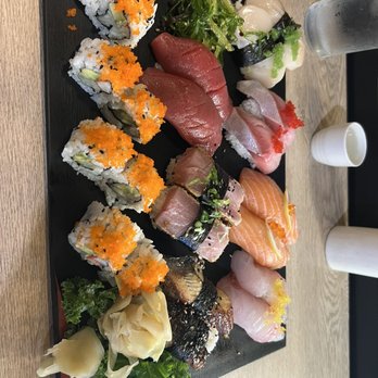 Sushi Matsuri - a plate of sushi on a table - Sushi Bars Near Me - Gainesville, Florida Sushi Matsuri - a plate of sushi on a table - Sushi Bars Near Me - Gainesville, Florida