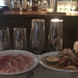 Prosciutto and tasty fries