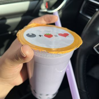 Boba Sound - Taro Milk Tea - Bubble Tea Near Me - Los Angeles, California