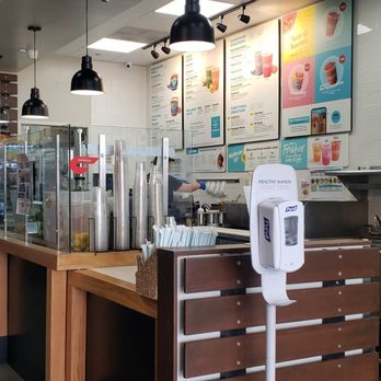 Nekter Juice Bar - Nice sanitizer near pick up area - Juice Bars & Smoothies Near Me - Victorville, California
