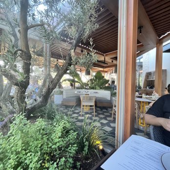Saizon - Outside patio (with misters on) - New American Near Me - Fresno, California Saizon - Outside patio (with misters on) - New American Near Me - Fresno, California
