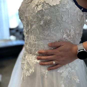 Sofia Bella Bridal - 3D flower applique! I loved it so much! - Bridal Near Me - Torrance, California