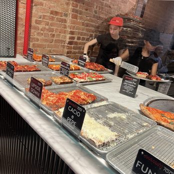 Mama's Too - Empty trays are often refilled with new batches. - Italian Near Me - New York, New York Mama's Too - Empty trays are often refilled with new batches. - Italian Near Me - New York, New York