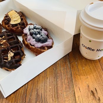 Croffle House - Oat latte & croffles - Bakeries Near Me - Flushing, New York