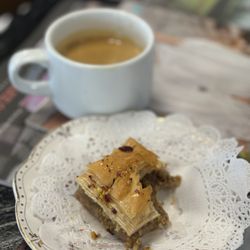 Alison’s Cafe House - House made Baklava and espresso
