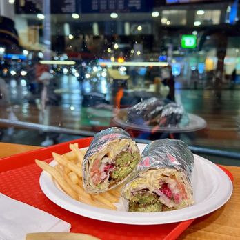 Istanbul Bay - Falafel wrap meal. - Mediterranean Near Me - New York, New York Istanbul Bay - Falafel wrap meal. - Mediterranean Near Me - New York, New York