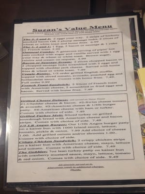 Menu photo 6 Suzan's Grill Shelton, WA