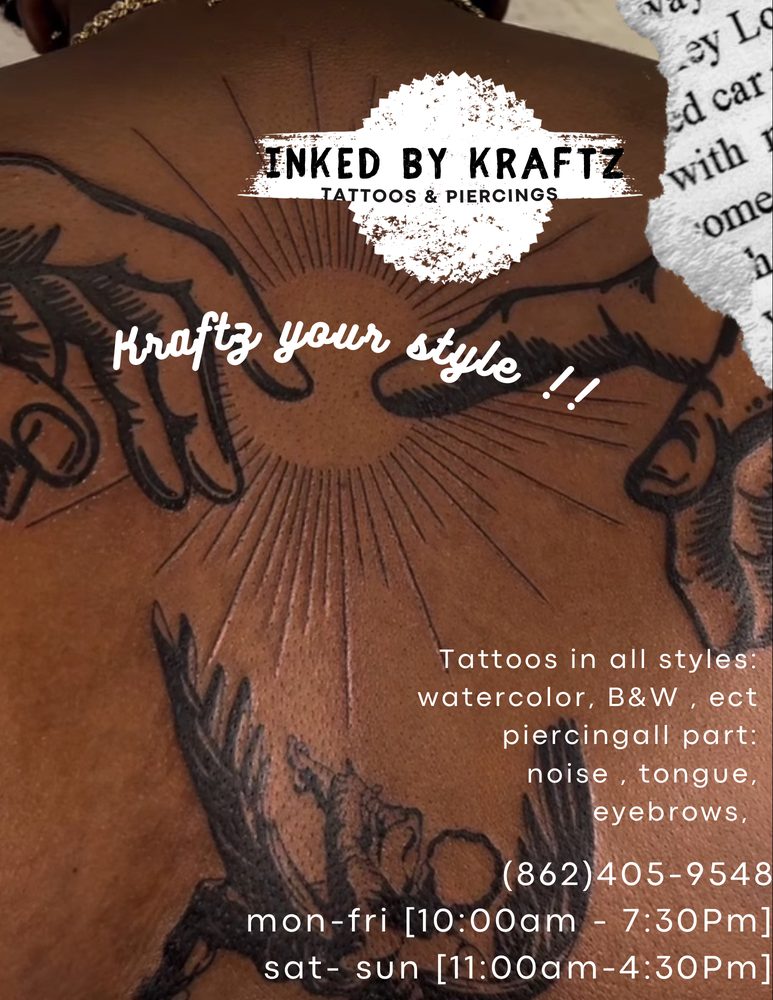 Inked By kraftz Logo