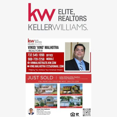 Vinod Malhotra - Keller Williams Elite Realtors