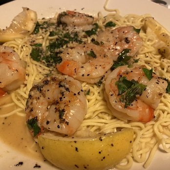 Questa Lasagna - Delicious shrimp with cappalini - Italian Near Me - Mount Morris, New York