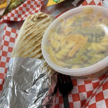 Big H Deli - Chicken Shawarma wrap with medium Italian Pasta salad - Sandwiches Near Me - Fairfield, California Big H Deli - Chicken Shawarma wrap with medium Italian Pasta salad - Sandwiches Near Me - Fairfield, California