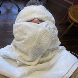 Sam's Barbers - Hot towel shave
