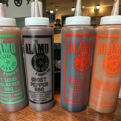 The Alamo - Really great sauces