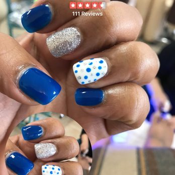 Smile Nails & Spa - My design, I showed her a pic and she did just that - Nail Salons Near Me - Oceanside, California Smile Nails & Spa - My design, I showed her a pic and she did just that - Nail Salons Near Me - Oceanside, California