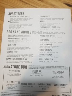 Menu photo 6 Sonny's BBQ Marietta, GA Menu photo 6 Sonny's BBQ Marietta, GA
