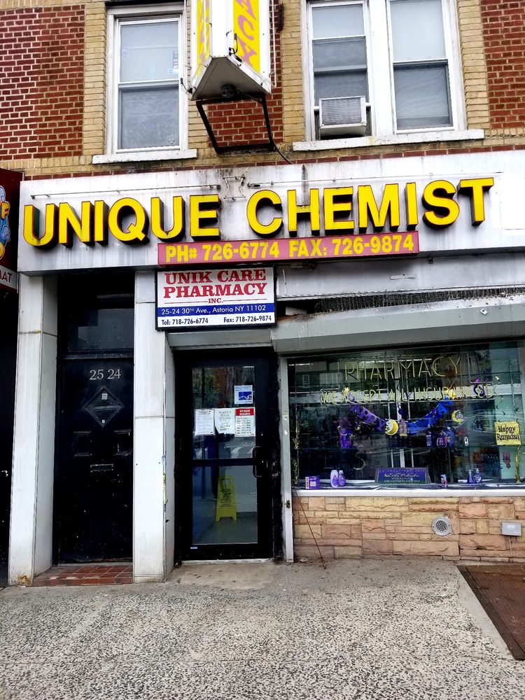 UNIQUE CHEMIST Updated August 2024 2524 30th Ave, Astoria, New York